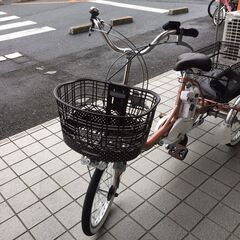 ブリヂストン BRIDGESTONE AW1C38 電動アシスト三輪自転車 アシスタワゴン  ピンクゴールド ブリヂストン BRIDGESTONE AW1C38 電動アシスト三輪自転車 アシスタ