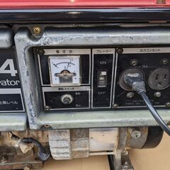 新ダイワ発電機、始動一発、完動品！EGR24-B  2.4KVA 