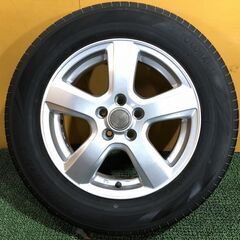 No.680　ヨコハマ ブルーアースA　15インチ タイヤ 195/65R15　ホイール付 5穴 PCD100　4本セット 