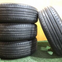 No.680　ヨコハマ ブルーアースA　15インチ タイヤ 195/65R15　ホイール付 5穴 PCD100　4本セット 