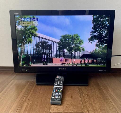 録画 液晶テレビ HITACHI Wooo L26-K1 DNLA