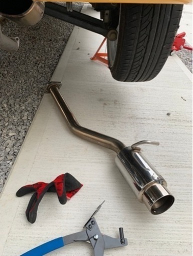 前田プレオ JICマフラー スバルプレオJICマフラー