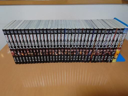 進撃の巨人【全34巻セット(全巻新品購入)】