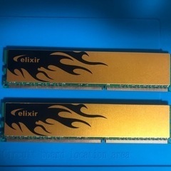 elixir DDR3 (2GB X 2枚)