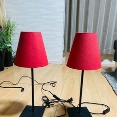 【ネット決済】ikea table lamp x 2
