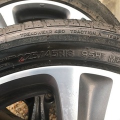 オデッセイ　純正ホイール 18インチ　4本