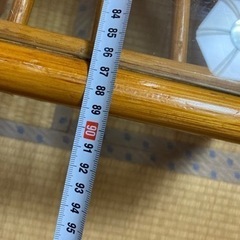 籐のテーブル（夏用） − 佐賀県