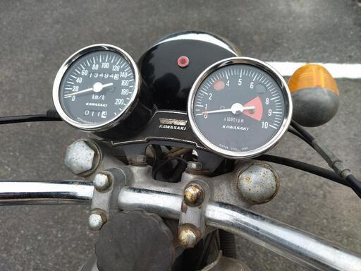 Kawasaki動画ありW1ダブワン1968年オーバーホール済