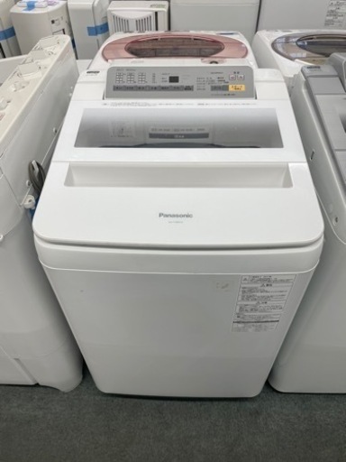 洗濯機（8.0K) パナソニック NA-FA80H3 2017年式