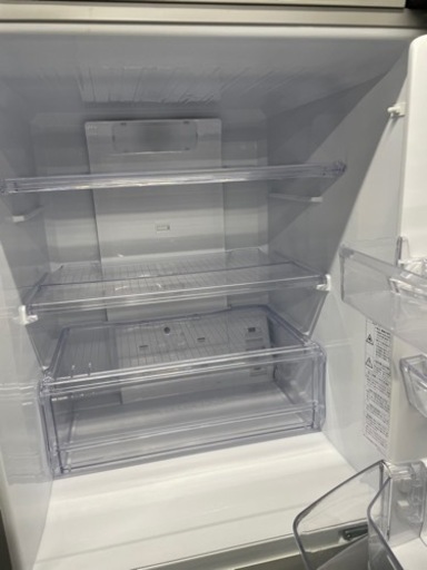 3ドア冷蔵庫　アクア　AQR-271D　2015年製（272L) 　中古品