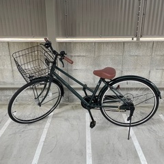 【受渡決定】自転車 26インチ 6段ギア