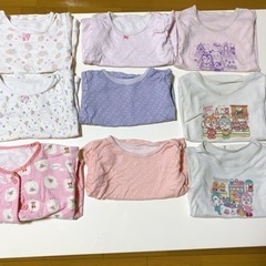 【無料】パジャマ＋肌着8枚セット 110センチ