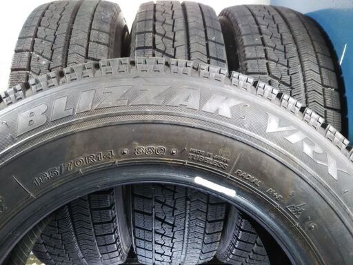 冬14インチ 日本製 ブリヂストン【~95％ 富山】VRX 185/70R14 BS