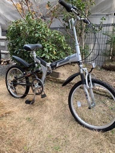 アスレチックワークス　折りたたみ自転車　20インチ