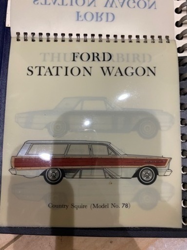 チョーデッドストック 1965年のフォード カタログ
