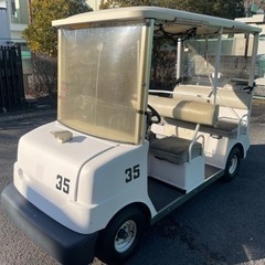 【ネット決済】日立電動モーター式ゴルフカート！敷地内、構内移動に...