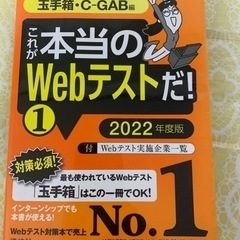 玉手箱・C-GAB WEBテスト本！