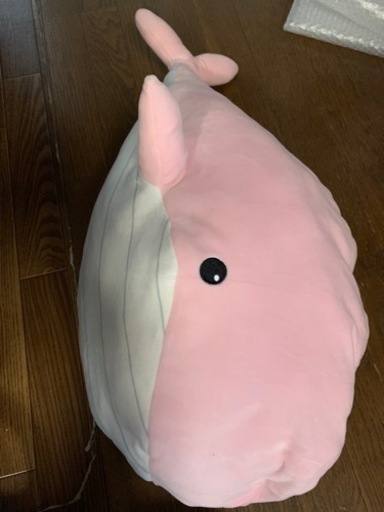 ぬいぐるみクジラbig ピンク Auny 北大路のおもちゃの中古あげます 譲ります ジモティーで不用品の処分