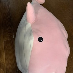 ぬいぐるみ　クジラ　BIG ピンク