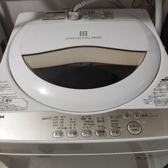 【洗濯機4,000円】東芝・2016年製・5kg用