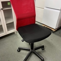 【2/2確約済み】【赤❤️×黒🖤で良いね😎📣①】オフィスチェア 椅子