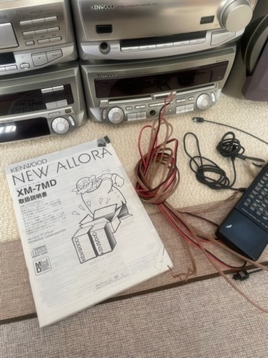 KENWOOD NEW ALLORA XM-7MD ケンウッド ニューアローラ コンポ