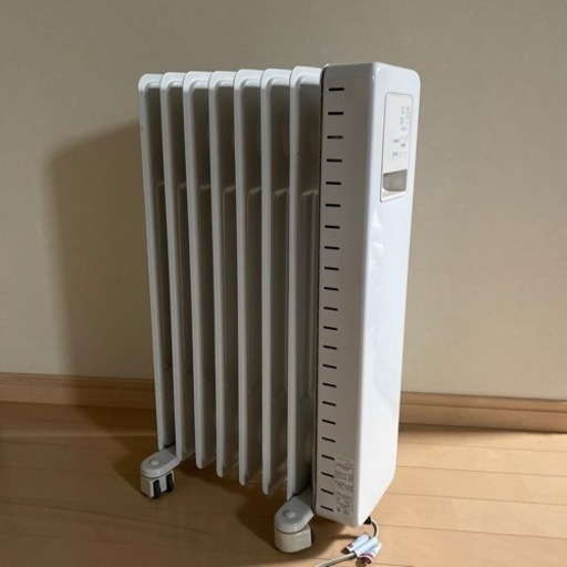 決定しました。2012年製　無印オイルヒーター