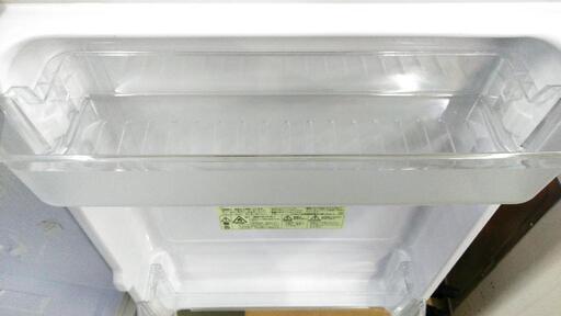 シャープ 137L 2ドア冷凍冷蔵庫 SJ-D14C-W ホワイト 2016年製 つけかえどっちもドア