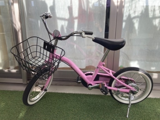 【お取引済】子供自転車、補助輪付き、14インチ