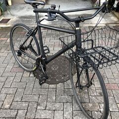 【中古】かご付きクロスバイク　プロ整備済 
