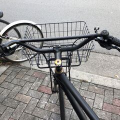 【中古】かご付きクロスバイク　プロ整備済 