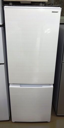 シャープ 冷蔵庫 SJ-D18G-W 中古品 179L  2021年製