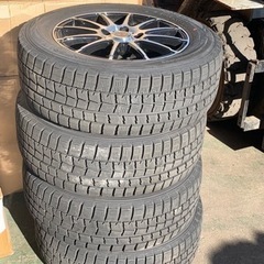 値下げしました！美品！ホイールガリ傷無し！4本セット国産スタンドレス！