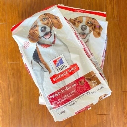 新品未開封 ヒルズ サイエンスダイエット アダルト 1〜6歳 ラム\u0026ライス 犬用　6.5キロ