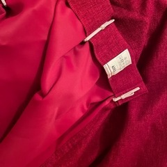 【ネット決済】赤色カーテン