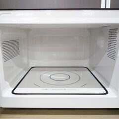 フラット電子レンジ 2021年製 20L TWINBIRD DR-D269 ミラーガラス ブラック ツインバード 箱付き キッチン家電 苫小牧西店