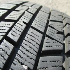 【来店取替込】バリ山 155/65R14 スタッドレスタイヤ＆アルミ付きセット中古 アイスガード 軽自動車用