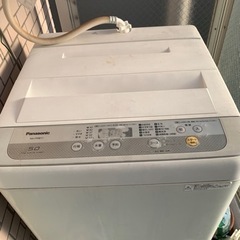 〈台東区引取〉Panasonic 5kg 洗濯機 