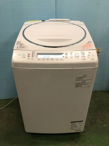 洗濯10.0kg/乾燥5.0Kg 全自動洗濯乾燥機 東芝 AW-10SV3M ザブーン2016年製