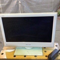 値引きしました。TV19型？中古完動品　一人暮らしには丁度良いです！