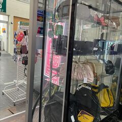 引き取り限定】ショーケース縦型