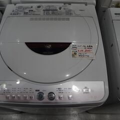シャープ 6kg洗濯機 2012年製 ES-GE60L【モノ市場...