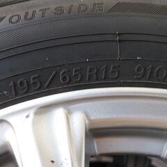 [受け渡し予定者決定]YOKOHAMA iceGUARD iG50PLUS 195/65R15 スタッドレス4本セット-エビスジーパン和柄おしゃれ綺麗