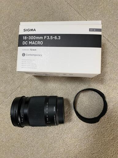 SIGMA 18-300mm 高倍率レンズ Cannon用