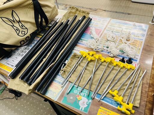 廃盤 入手難】パップフーテント黒 ❴超希少❵ DOD初代モデル｜パップ