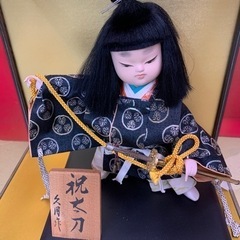 五月人形 久月 ケース飾り 武者人形 祝太刀 