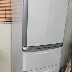【ネット決済】値下 三菱3ドア冷蔵庫　可動品　美品