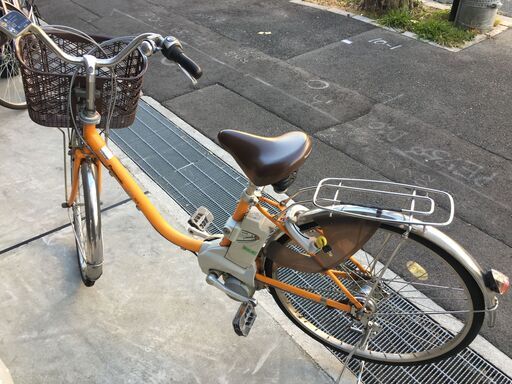 地域限定送料無料 パナソニック ビビ 新基準 5AH オレンジ パスウィズ