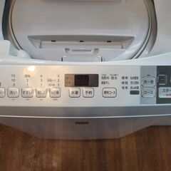 お買い得品‼　●6594●　シャープ　洗濯乾燥機　ES-T5E4-KW　2016年製　洗濯5.5㎏／乾燥3.5㎏　※割引キャンペーン中♪【リサイクルショップどりーむ天保山店】