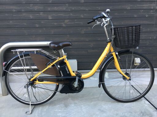 地域限定送料無料　ヤマハ　パス　新基準　子供乗せ　黄色　アシスタ　ビビ　神戸市　電動自転車